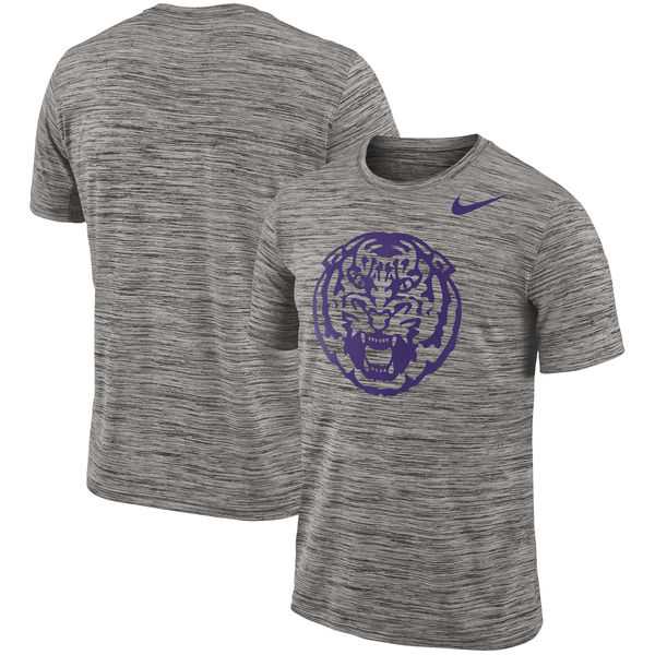 Nike LSU Tigers Charcoal 2018 Player Travel Legend Performance T-Shirt,We sell and wholesale Nike LSU Tigers Charcoal 2018 Player Travel Legend Performance T-Shirt on line form chian!